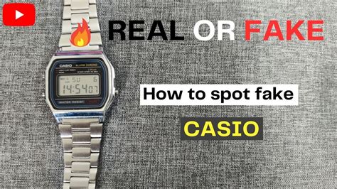 fake casio watches|casio watch verification.